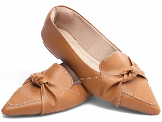 SAPATILHA MOCASSIM FEMININO BICO FINO