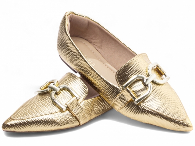 SAPATILHA MOCASSIM FEMININO BICO FINO