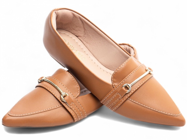 SAPATILHA MOCASSIM FEMININO BICO FINO