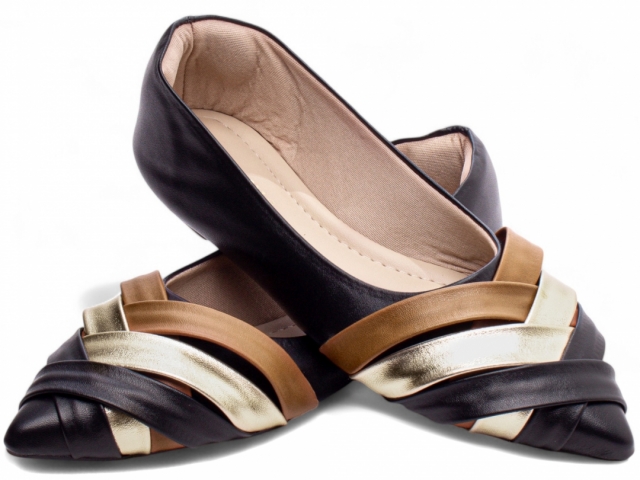 SAPATILHA MOCASSIM FEMININO BICO FINO