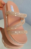 PAPETE FLAT NUDE / STRASS